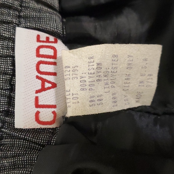 Charcoal Skirt Suit - Picture 8 of 11